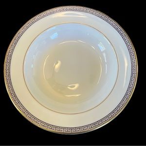 4/$160 Wedgwood Bone China Palatia pattern rimmed soup bowls 8" never used